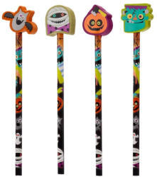 Puckator Halloweeni grafitceruza forma radírral, 1 db, 4 féle (PCT-STA334)