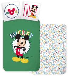 Brandmac Mickey egér Letters gyerek, ovis ágyneműhuzat 100×135 cm, 40×60 cm (BRM017313)