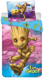 Jerry Fabrics A galaxis őrzői I am Groot ágyneműhuzat 140×200cm, 70×90 cm (JFK036983)