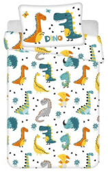Jerry Fabrics Dinoszaurusz Roaring Colors gyerek, ovis ágyneműhuzat 100×135cm, 40×60 cm (JFK038284)