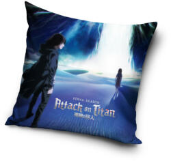 Carbotex Attack on Titan Waterfall párnahuzat 40x40 cm Velúr (CBX241004AOT) - perfectbaby