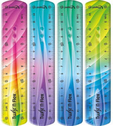 Maped Meped vonalzó 15cm, törhetetlen, Maped Twist and Flex Decor (CRW-IMA279115)