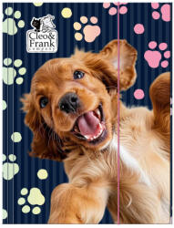 DERFORM Cleo and Frank gumis mappa A/4, CF44, kutyás, spániel (DFM-TGA4CF44) - perfectbaby