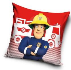Carbotex Sam a tűzoltó Red párnahuzat 40x40 cm Velúr (CBX226007FS)