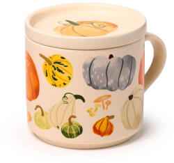 PUCKATOR Őszi szüret (tök mintás) bögre fedéllel, kerámia, 420 ml (PCT-MUGC40)