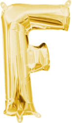 AMSCAN Arany Gold mini F betű fólia lufi 33 cm (DPA3302201) - perfectbaby