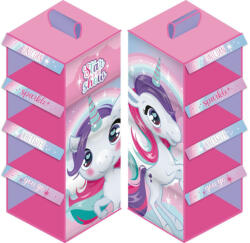  Unikornis Sparkle függő szekrényrendező 4 részes (ADX16164ZK) - perfectbaby