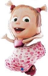  Mása és a medve Pois fólia lufi 104 cm (GBBL185) - perfectbaby