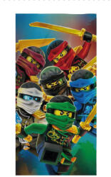  Lego Ninjago Golden Weapons fürdőlepedő, strand törölköző 70x140cm (Fast Dry) (FML358954) - perfectbaby