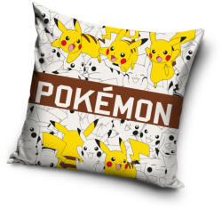 Carbotex Pokémon PikaPal párnahuzat 40x40 cm Velúr (CBX2408100POK) - perfectbaby