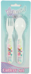  Sellő Magic műanyag evőeszköz készlet - 2 darabos (ARJ074685D) - perfectbaby
