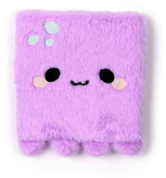 PUCKATOR Polip napló, 17x16cm, plüss borítóval, vonalas, Wendy, a polip (PCT-MEMO119)