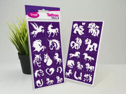 TYTOO Sablonok, Horses & Ponies, Lovak és pónik sablon szett, min. 20 minta (VZM-KQPXX1800393)