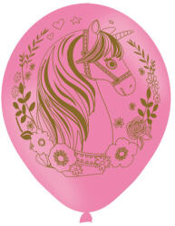 AMSCAN Unikornis Magical léggömb, lufi 6 db-os 11 inch (27, 5 cm) (DPA9903678)