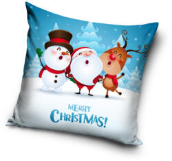 Carbotex Merry Karácsonyi párnahuzat 40x40 cm (CBX191107XMAS)