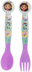 STOR Gabi babaháza Wonderland műanyag evőeszköz készlet - 2 darabos (STF21227) - perfectbaby