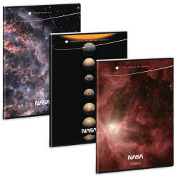 Ars Una NASA tűzött füzet A/4, 40 lapos kockás, 1db (ARS-53123732)