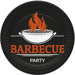  Barbecue Party papírtányér 8 db-os 18 cm (PKK766731) - perfectbaby