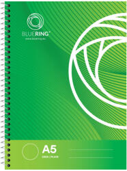 BLUERING spirál füzet A/5, sima, 70 lap (ORI-894533)