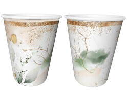  Levél Feelings papír pohár 6 db-os 240 ml (MLG127294) - perfectbaby