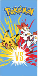 Carbotex Pokémon Scorbunny fürdőlepedő, strand törölköző 70x140cm (CBX240515PK)
