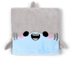 PUCKATOR Cápás napló, 17x19cm, plüss borítóval, vonalas, Archie, a cápa (PCT-MEMO118)