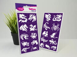 TYTOO Sablonok, Dragons & Lizards, Sárkányok és gyíkok sablon szett, min. 20 minta (VZM-KQPXX1800391)