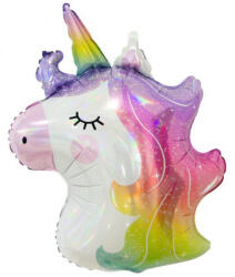  Unikornis Head fólia lufi 60 cm (MLG127102) - perfectbaby