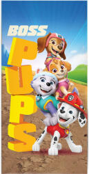 Carbotex Mancs Őrjárat Boss Pups fürdőlepedő, strand törölköző 70x140cm (CBX231256PAW)