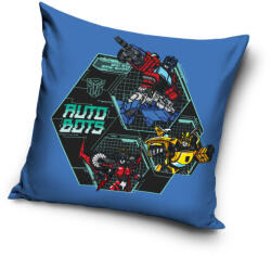 Carbotex Transformers Autobots Blue párnahuzat 40x40 cm Velúr (CBX241022TRA) - perfectbaby
