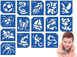 TYTOO Sablonok, közepes, 15 db-os, fiús, 1. szett (CTMS-0059) (VZM-KKCST4530032)