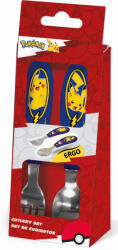STOR Pokémon Lightning fém ergo evőeszköz készlet - 2 darabos (STF80818) - perfectbaby