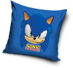 Carbotex Sonic a sündisznó Blue Blur párnahuzat 40x40 cm Velúr (CBX242016SONIC)
