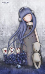 LIZZY CARD Santoro Gorjuss üdvözlőlap, képeslap B6 19x12cm, Dear Alice (LIZ-UNG05)