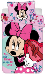 Jerry Fabrics Minnie egér Sweets gyerek, ovis ágyneműhuzat 100×135 cm, 40×60 cm (JFK034828)