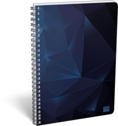 Lizzy Card XRCise Look spirál füzet A/4, vonalas, 80 lapos, Eighteen, kék (LIZ-24168927)