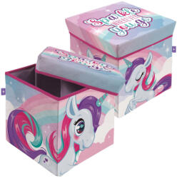  Unikornis Sparkle játéktároló 30×30×30 cm (ADX16160ZK)