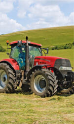 Jerry Fabrics Traktor Red kéztörlő, arctörlő, törölköző 30x50cm (JFK106397) - perfectbaby