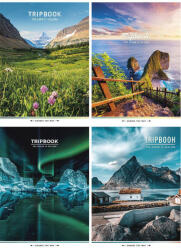 Shkolyaryk Publishing House tűzött füzet A/5, 48 lap kockás, SHKOLYARYK TRIPBOOK, többféle változat (CRW-SB485073K)