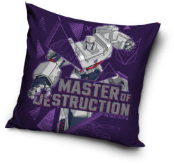Carbotex Transformers Master of Destruction párnahuzat 40x40 cm Velúr (CBX245003TRA) - perfectbaby