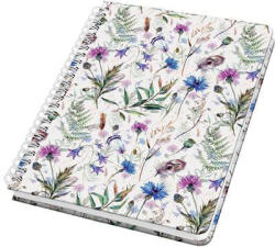 Sigel Bullet Journal napló, pontrácsos spirálfüzet, 16x21, 5cm, 60 lap, keményfedeles, Jolie, Misty Meadows (CRW-SIJN618)