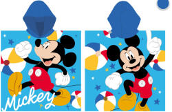 Global Licence Srl Disney Mickey egér gyorsan száradó poncsó - 55x110 cm (MIC1407)