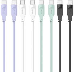 USAMS Кабел USAMS US-SJ567 Type-C PD100W 1.2 метра / лилав (US-SJ567)