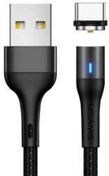 USAMS Кабел USAMS U29 SJ334 Aluminum Alloy Magnetic Charging Cable Type-C (US-SJ334)
