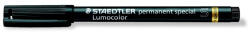 STAEDTLER Alkoholos marker, 0, 4 mm, STAEDTLER "Lumocolor® special 319 S", fekete (319 S-9)