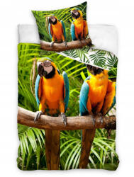 Global Licence Srl Papagájos Ágyneműgarnitúra 100% pamut 140x200 + 65x65 (NL211117-1)