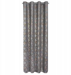 Eurofirany Függöny Kész Areta 140X250 CM Acél (390156)