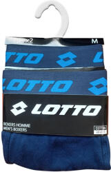 Global Licence Srl Lotto férfi pamut boxeralsó - 2 db/csomag - sötétkék - XXL (230000979-B_sotetkek_XXL)