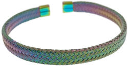  Szivárványos Színű Nemesacél Karkötő Karperec