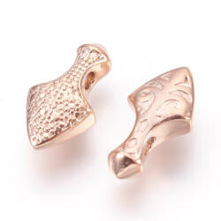  Rózsaarany Színű Nemesacél Nyílhegy Charm